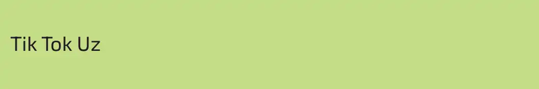 Tik Tok Uz